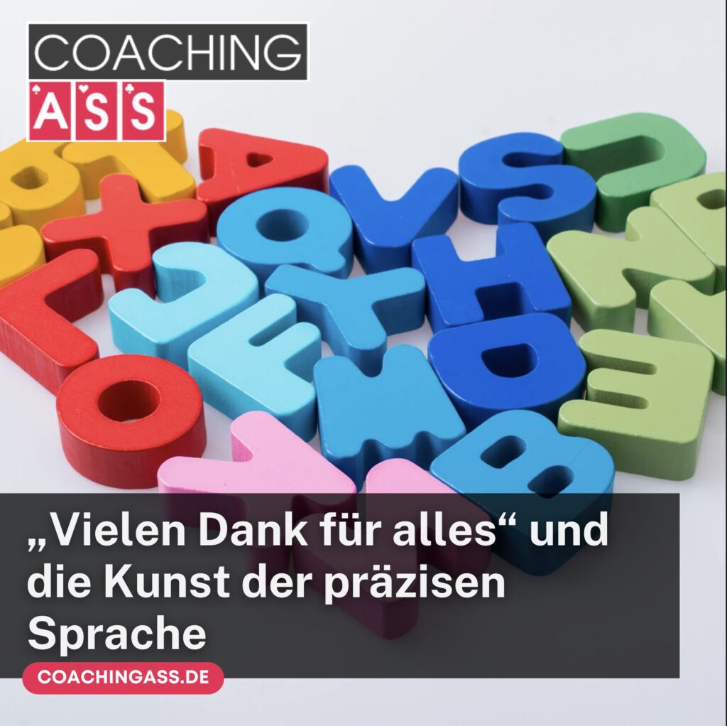 Vielen Dank für alles – Die höfliche Bedeutung im Alltag