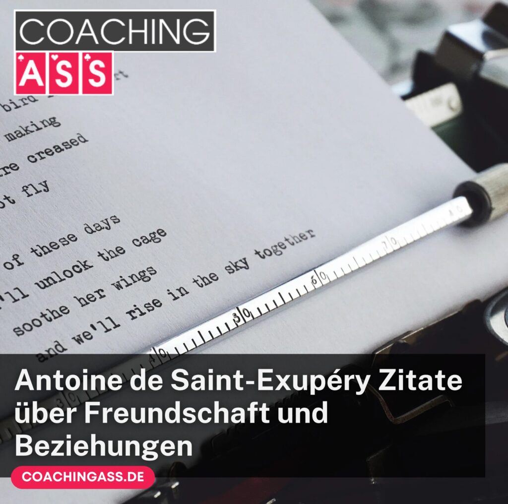 Antoine de SaintExupéry Zitate Zitate aus der Kleine Prinz