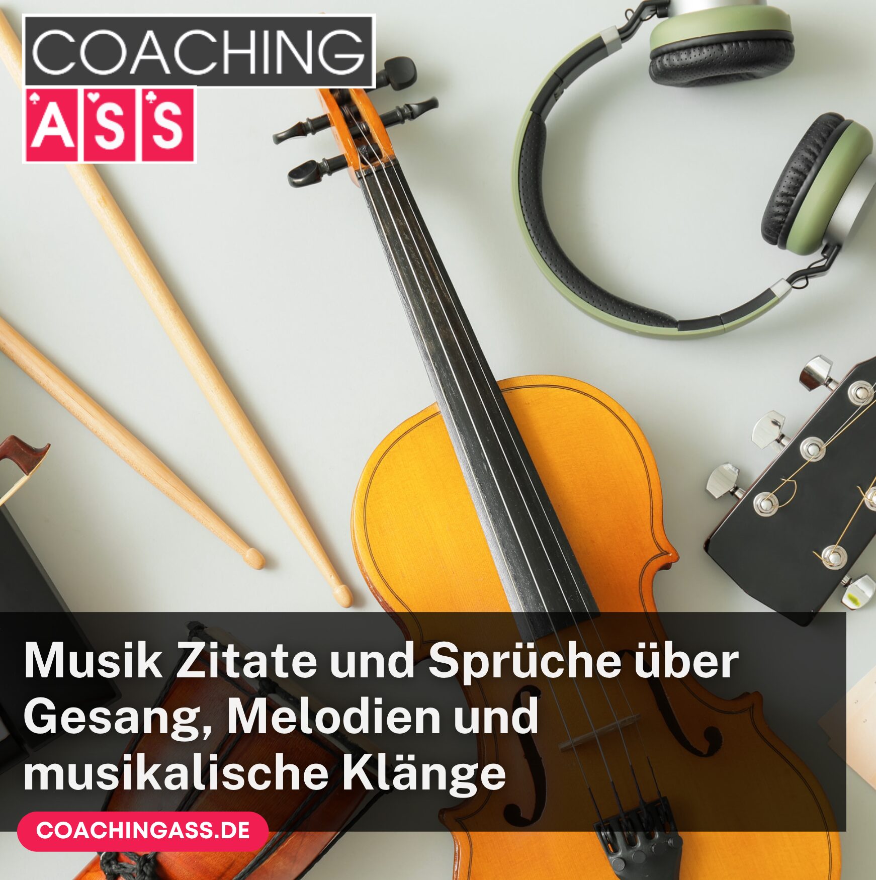 Musik Zitate und Sprüche über Gesang, Melodien und musikalische Klänge