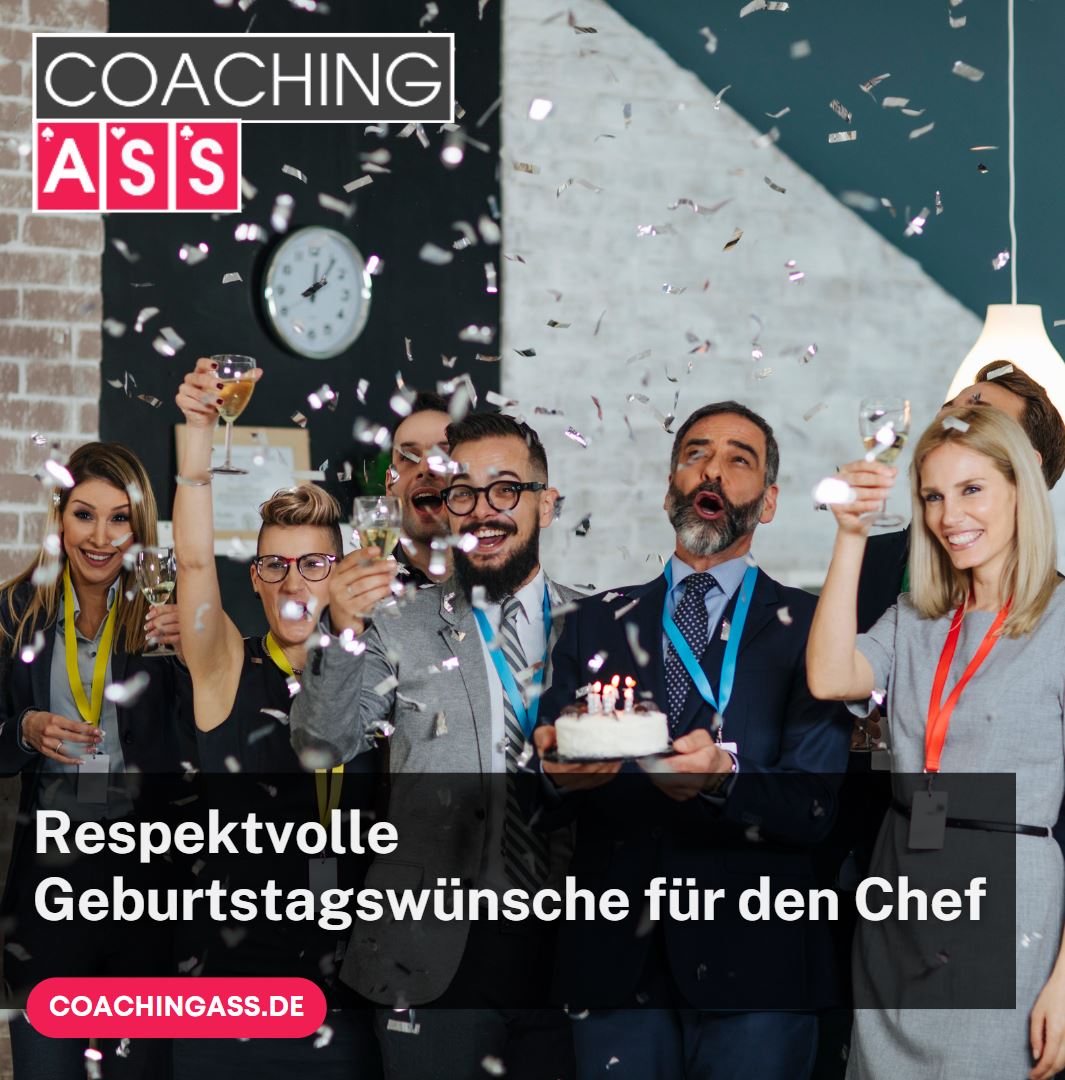 Respektvolle Geburtstagswünsche für den Chef