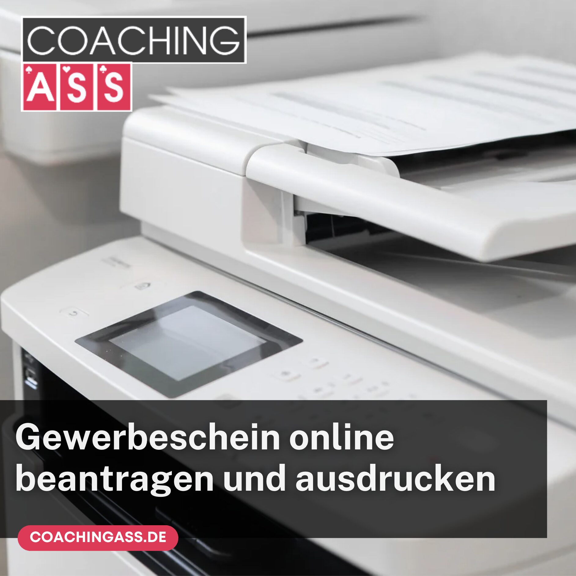 Gewerbeschein online beantragen und ausdrucken