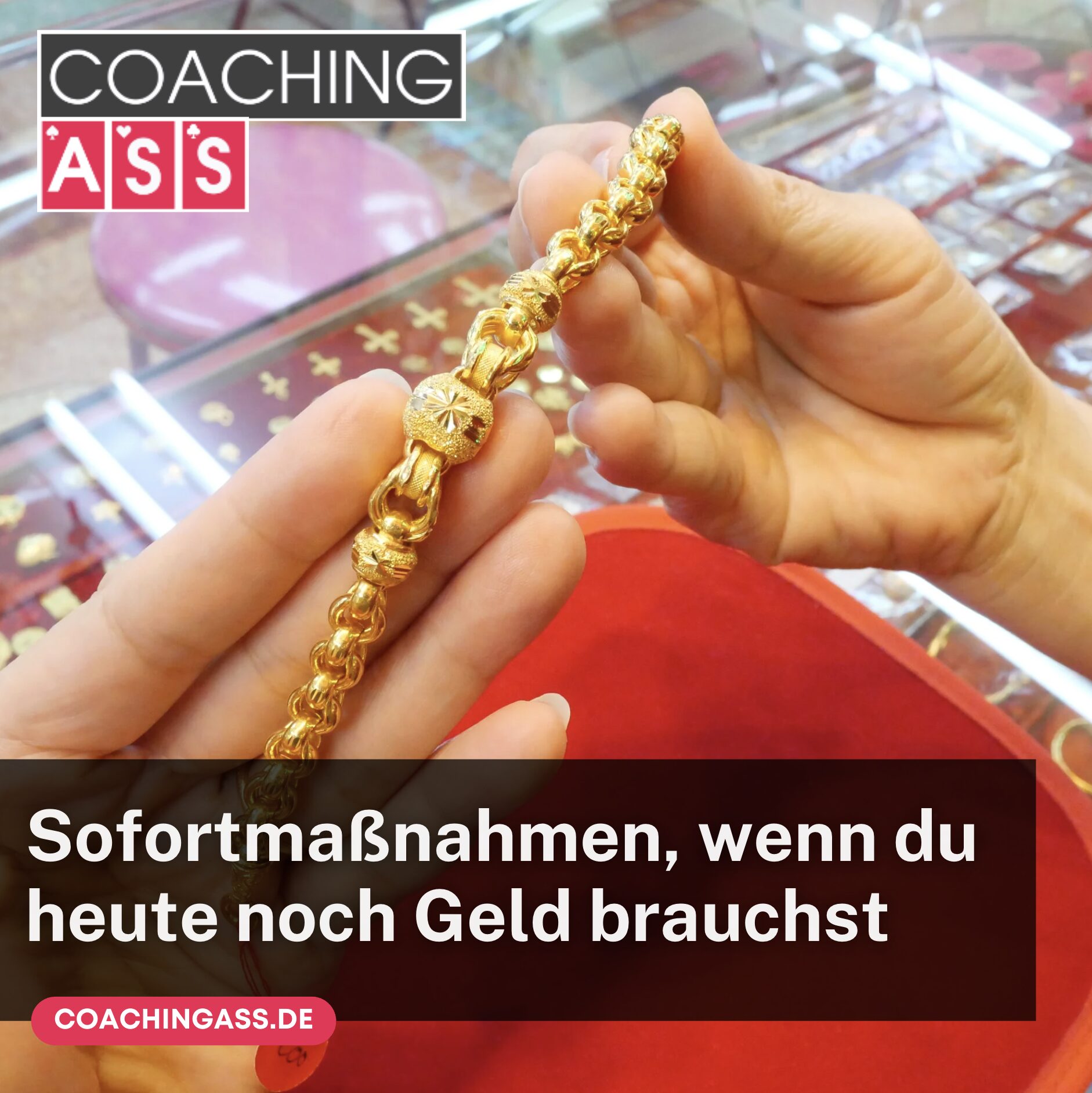 Sofortmaßnahmen, wenn du heute noch Geld brauchst Sofortmaßnahmen, wenn du heute noch Geld brauchst