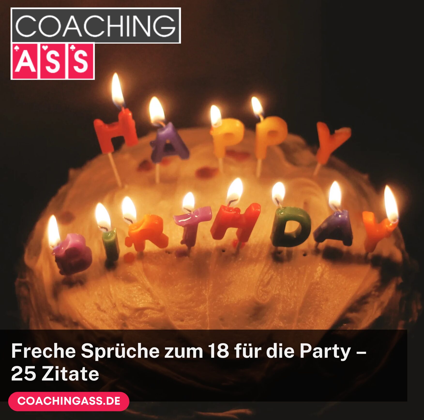 Freche Sprüche zum 18 für die Party – 25 Zitate