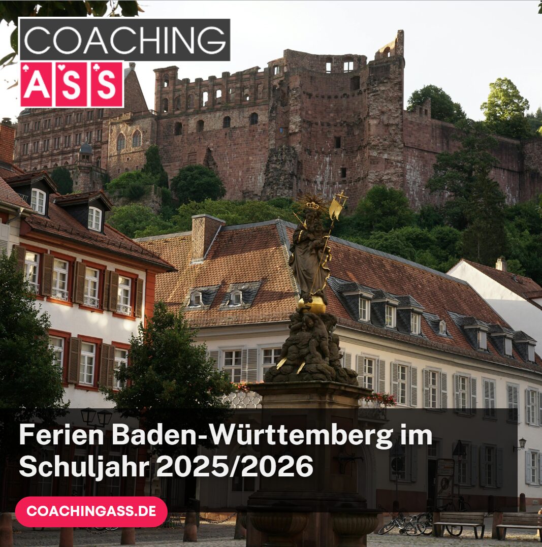 Ferien Baden-Württemberg im Schuljahr 20252026