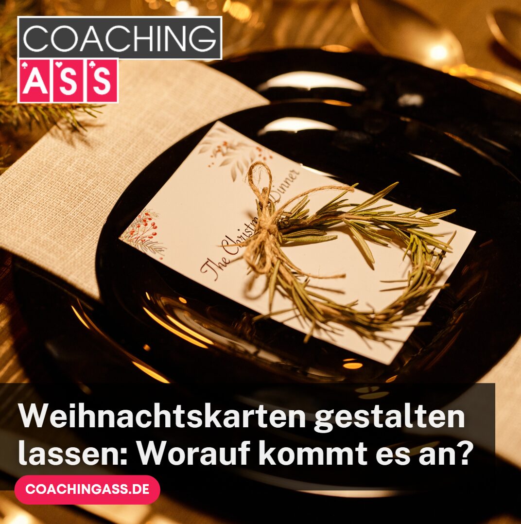 weihnachtskarte gestalten