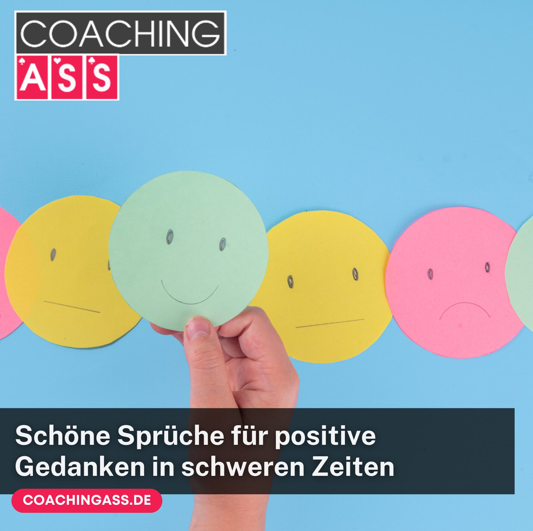 Schöne Sprüche für positive Gedanken in schweren Zeiten 