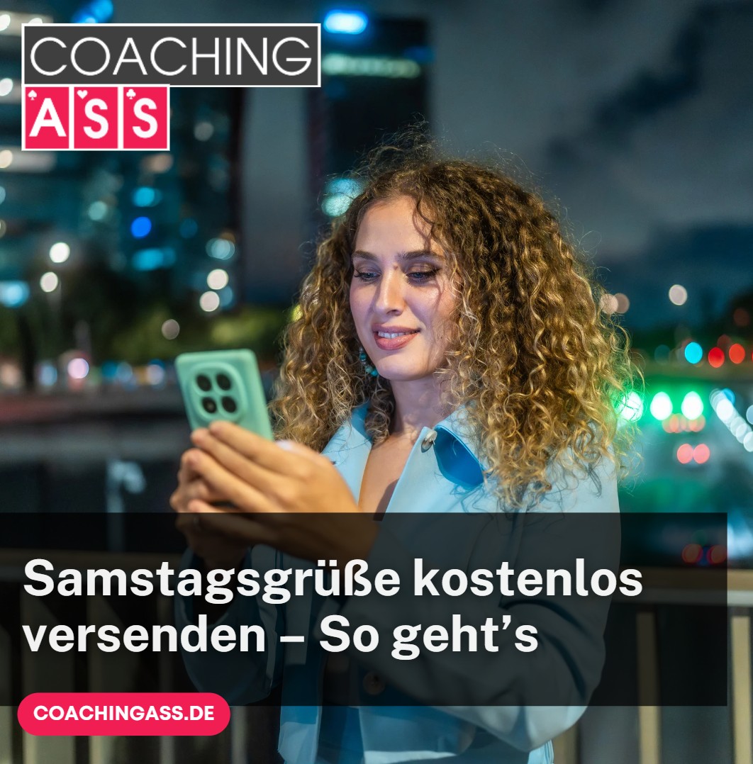 Samstagsgrüße kostenlos versenden – So geht’s