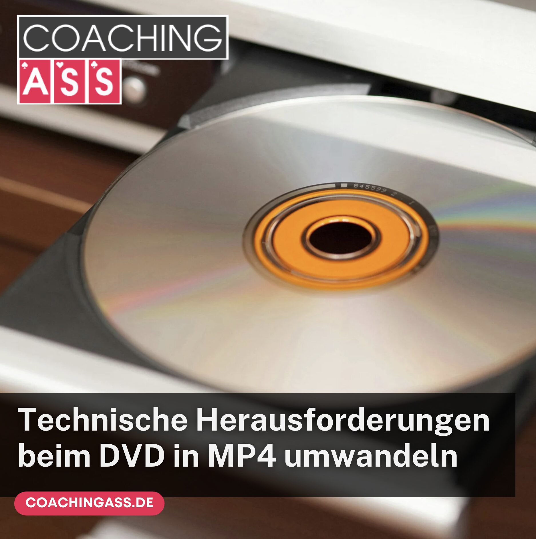 Technische Herausforderungen beim DVD in MP4 umwandeln