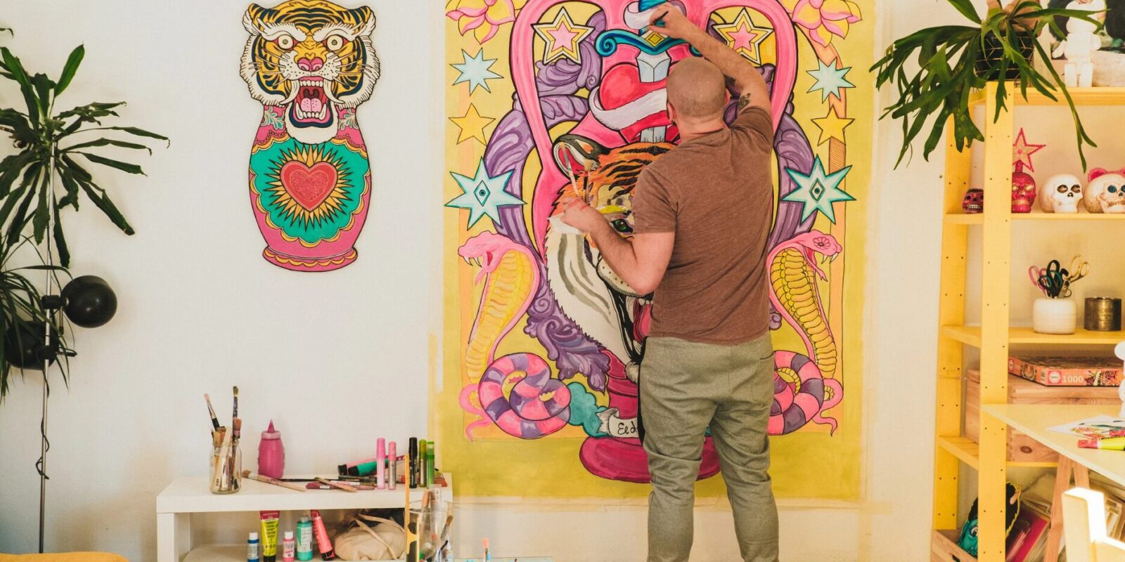 Leon Löwentraut Vermögen und der Weg zum internationalen Kunststar