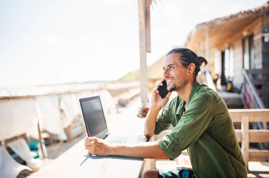 Das digitales Nomadentum