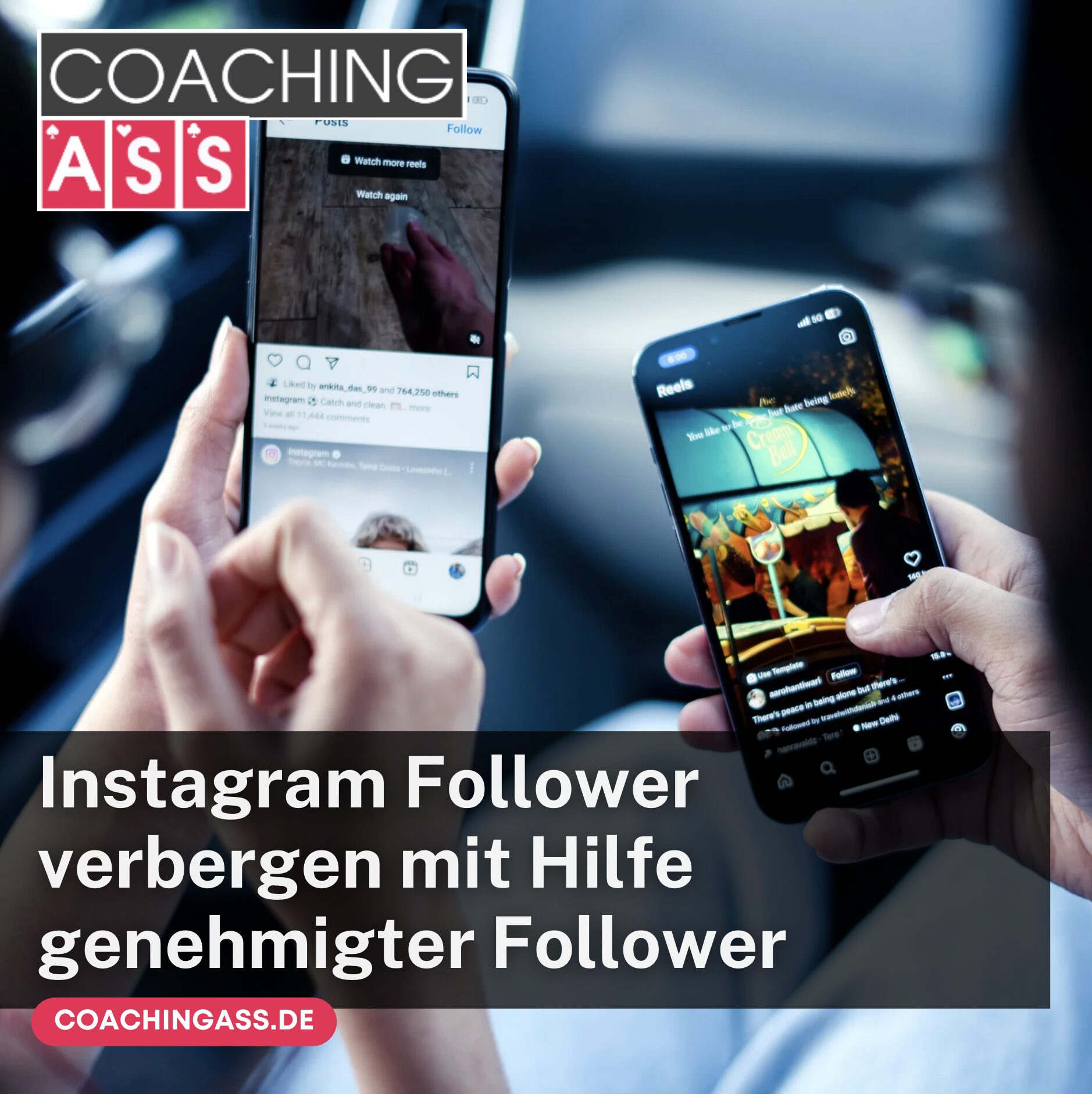 Instagram Follower verbergen mit Hilfe genehmigter Follower