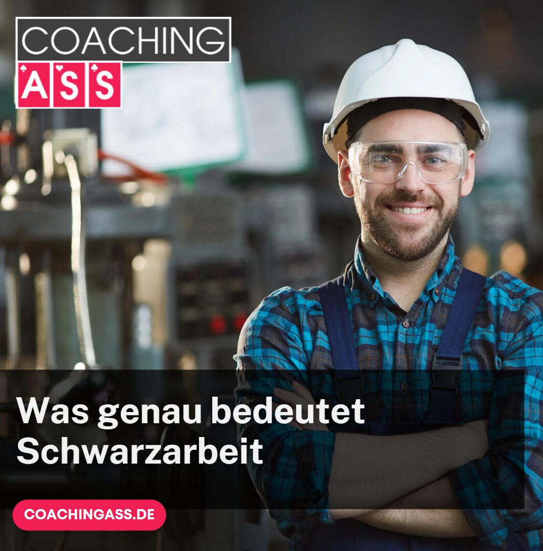 Was genau bedeutet Schwarzarbeit