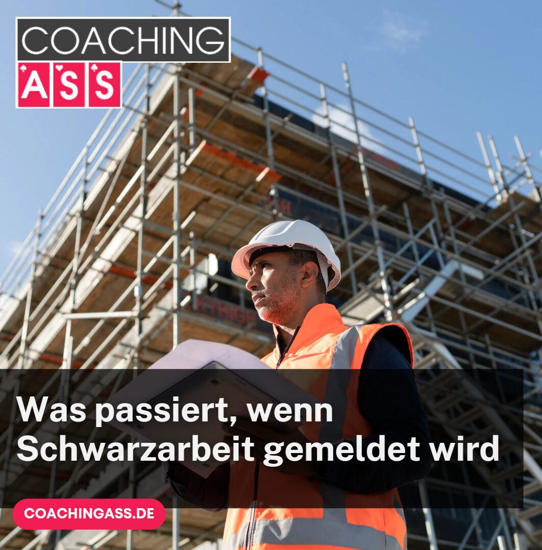 Was passiert, wenn Schwarzarbeit gemeldet wird