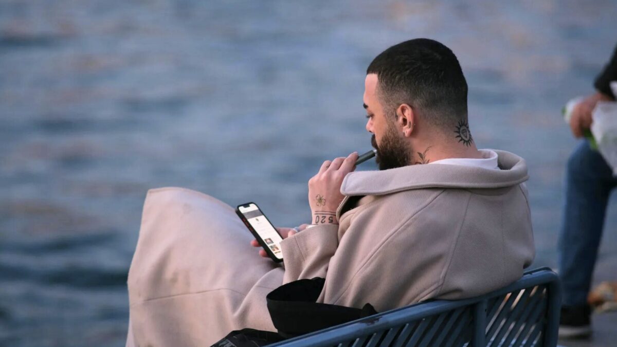 Aromadampf beim Abschalten