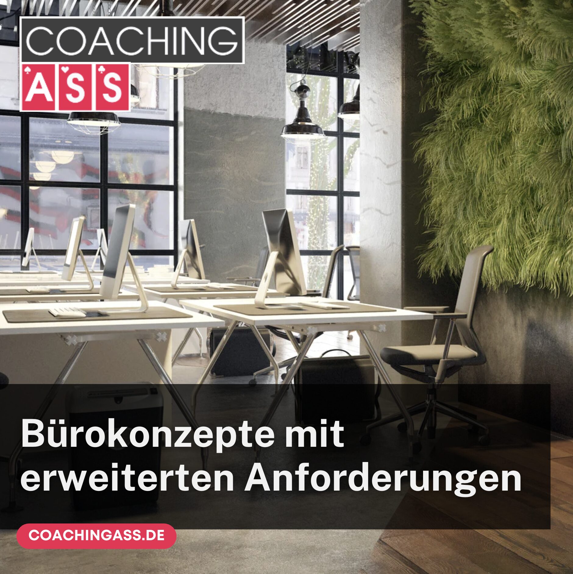 Bürokonzepte mit erweiterten Anforderungen