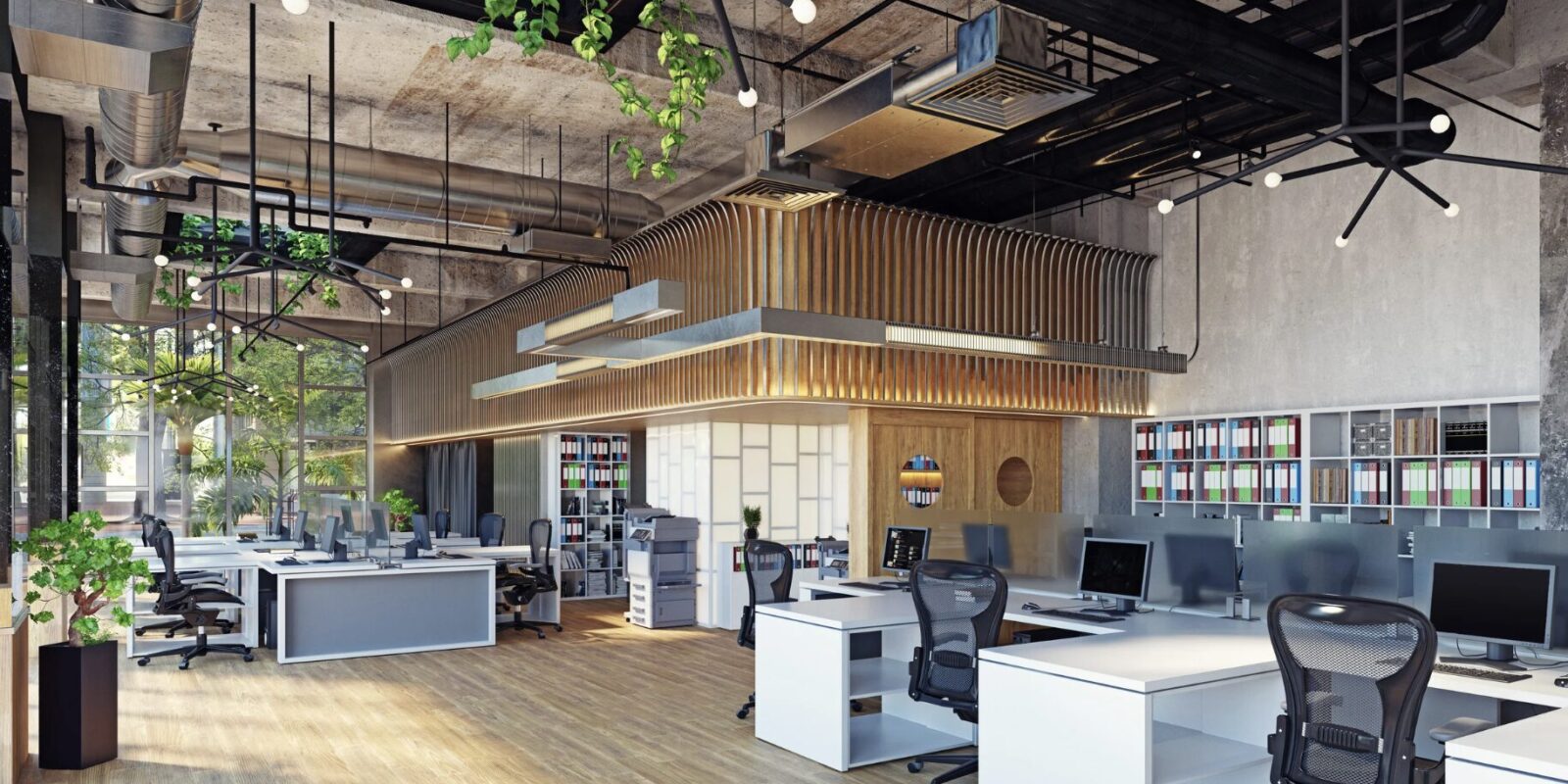 Büroräume modern einrichten