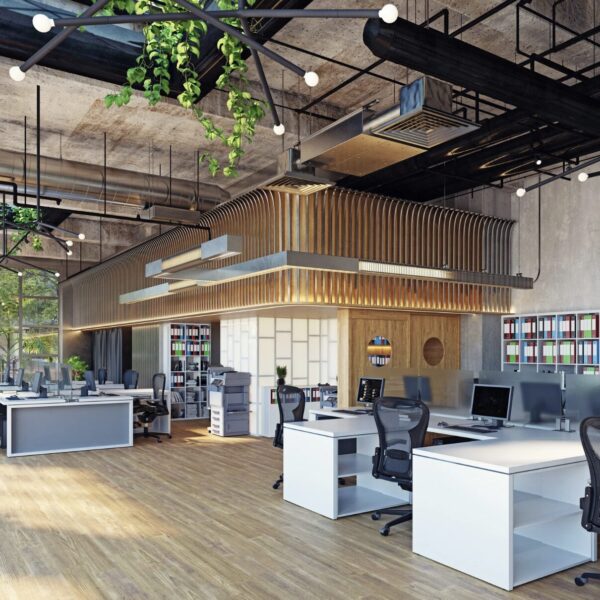 Büroräume modern einrichten