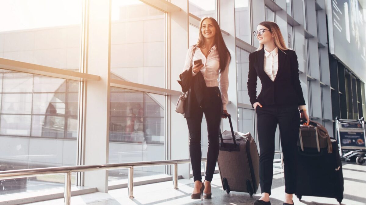 Flug auf Geschäftsreise verspätet