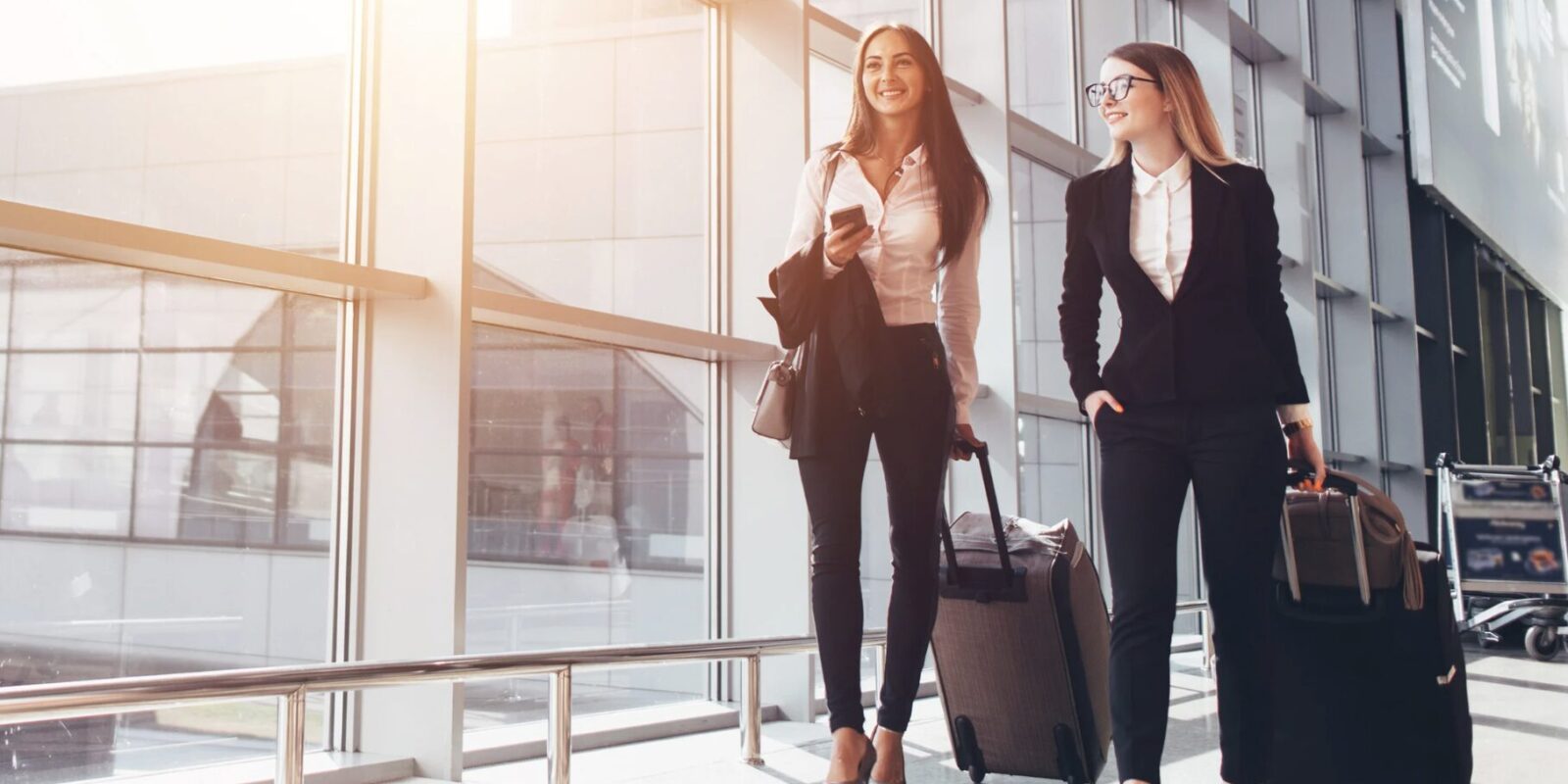 Flug auf Geschäftsreise verspätet