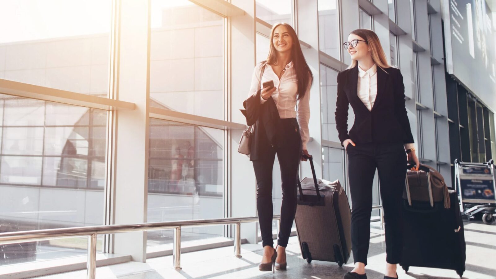 Flug auf Geschäftsreise verspätet