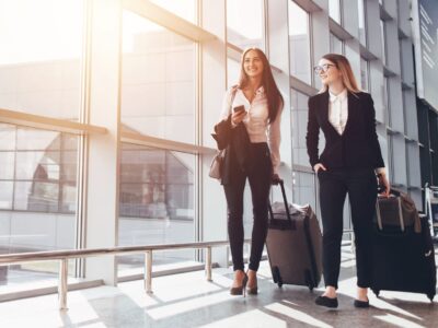 Flug auf Geschäftsreise verspätet