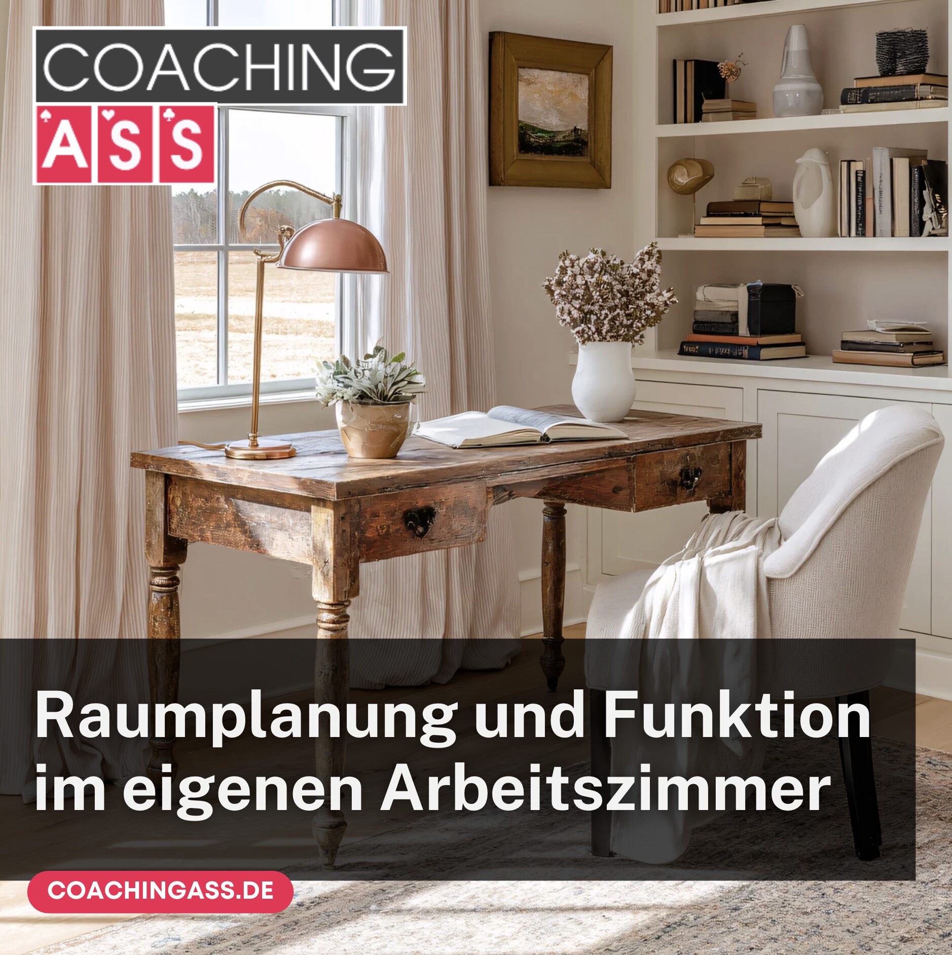 Raumplanung und Funktion im eigenen Arbeitszimmer