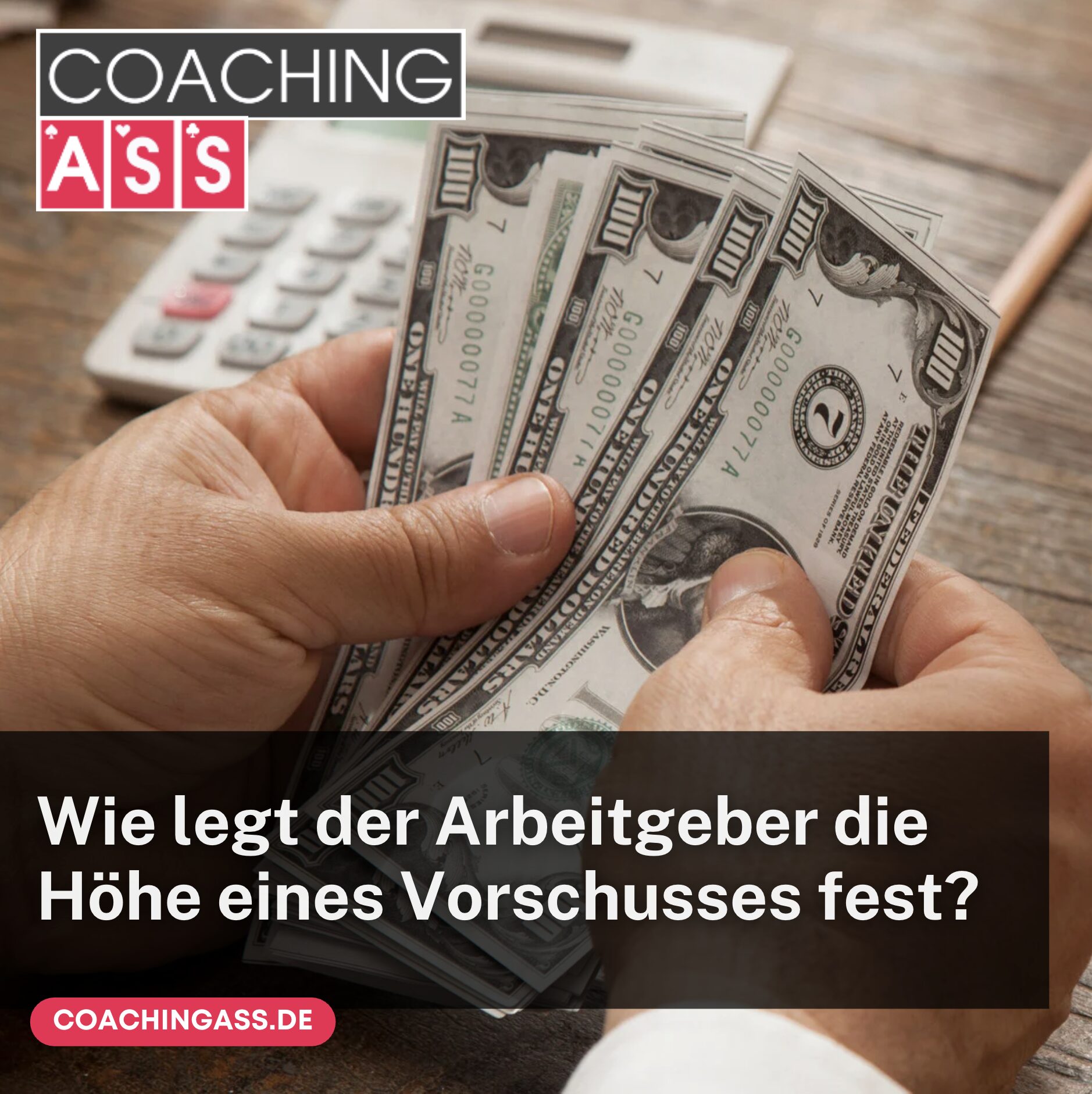 Wie legt der Arbeitgeber die Höhe eines Vorschusses fest?