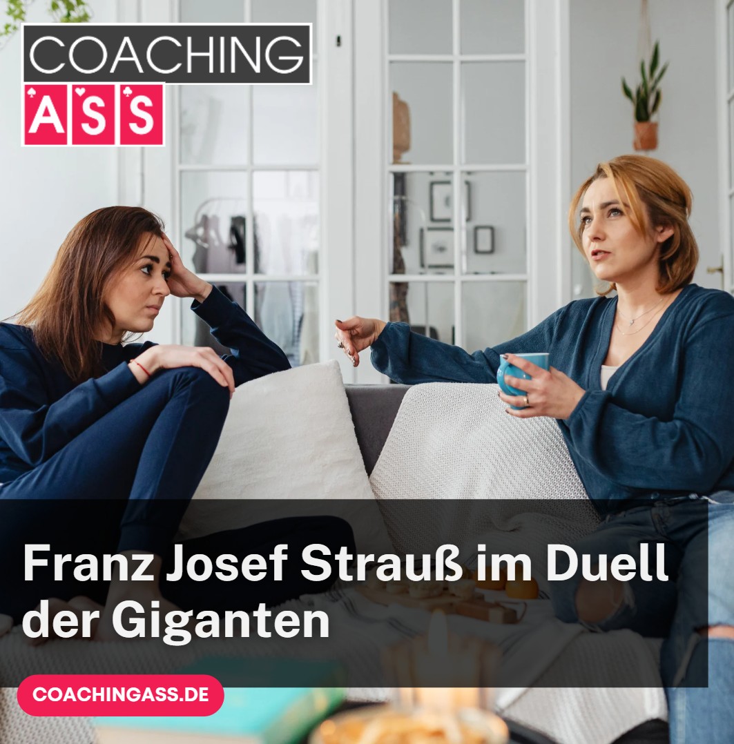 Franz Josef Strauß im Duell der Giganten