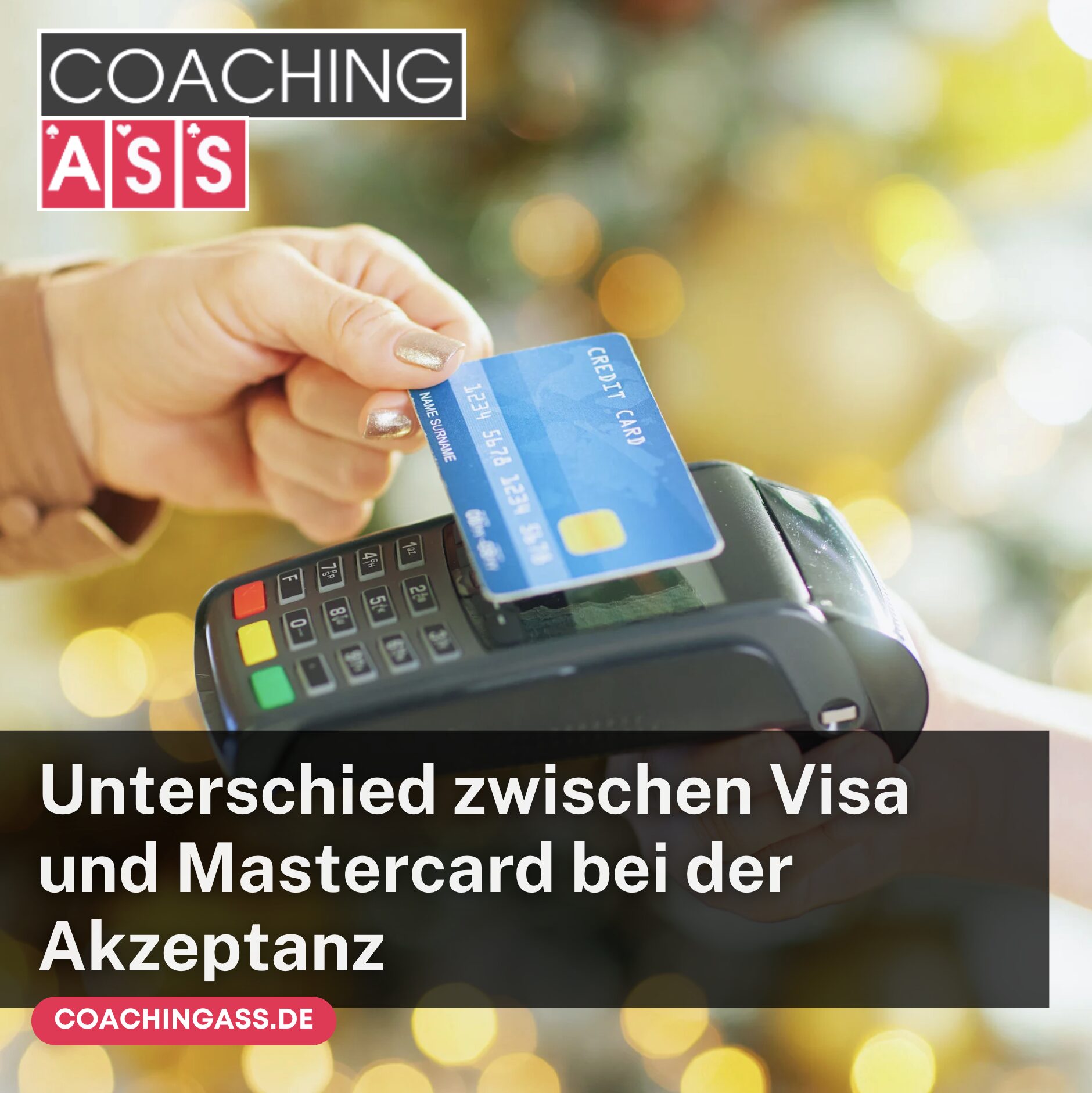 Unterschied zwischen Visa und Mastercard bei der Akzeptanz