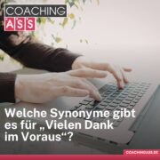 Vielen Dank im Voraus Alternativen: Tipps für Ihre E-Mails
