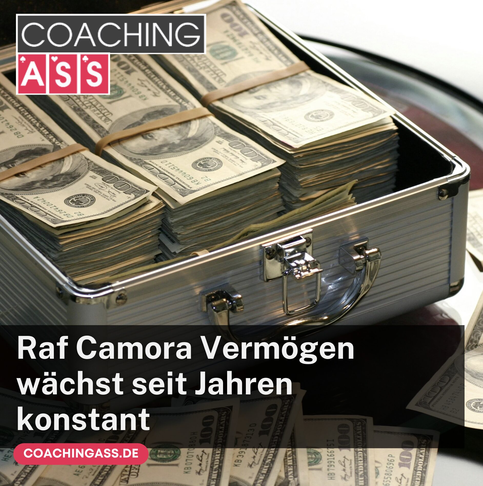 Raf Camora Vermögen wächst seit Jahren konstant