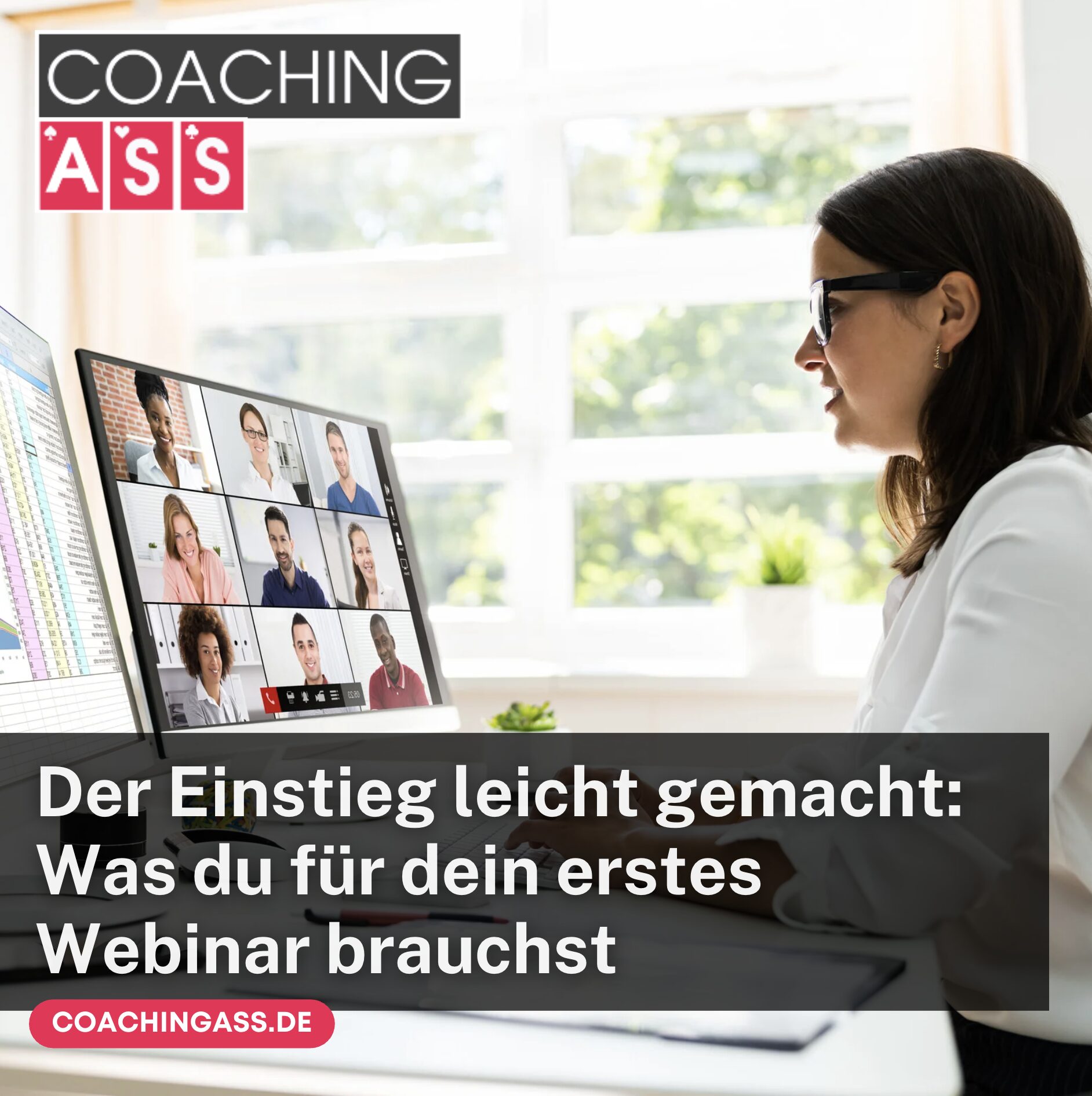 Der Einstieg leicht gemacht: Was du für dein erstes Webinar brauchst Der Einstieg leicht gemacht: Was du für dein erstes Webinar brauchst