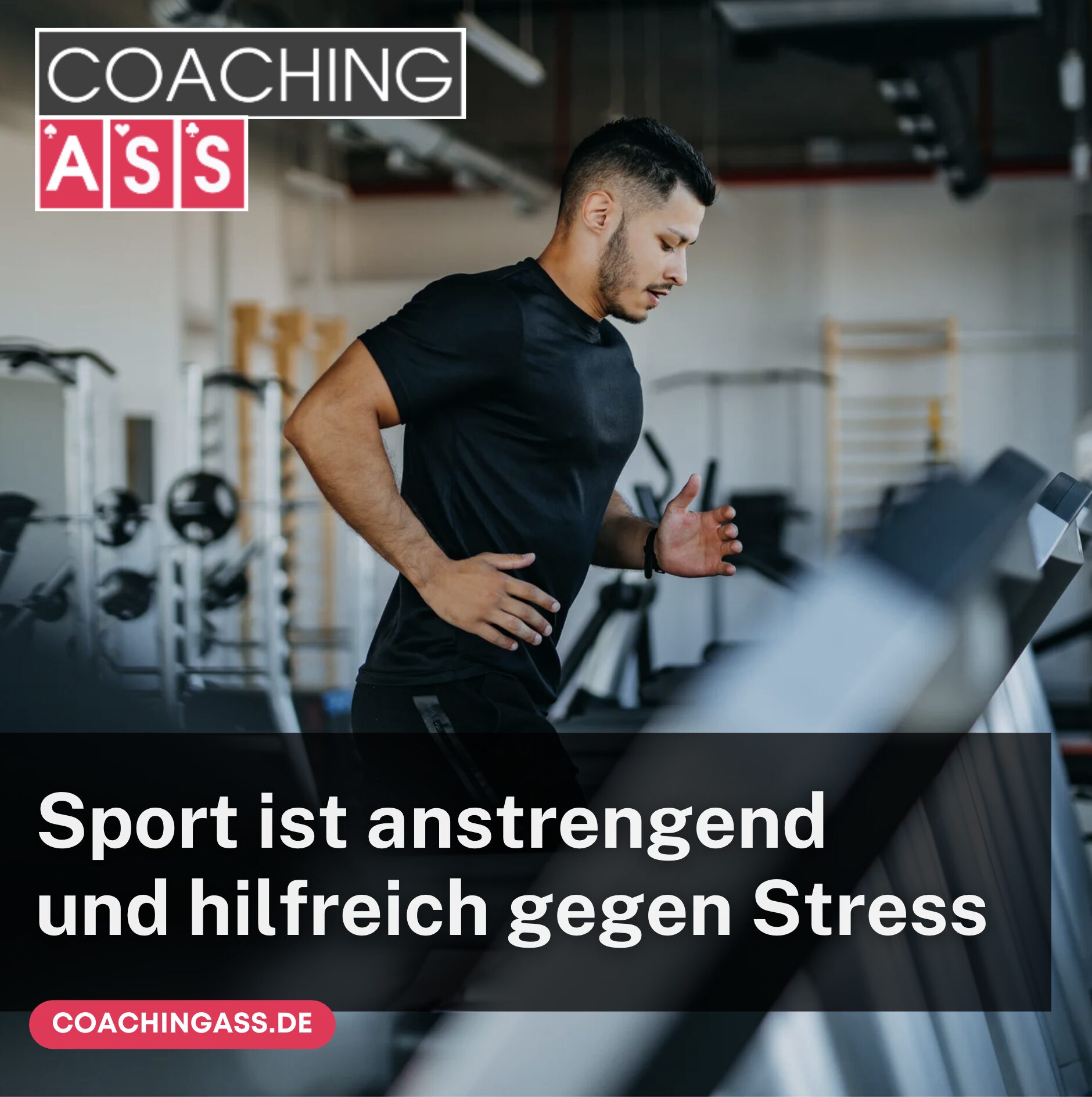Sport ist anstrengend und hilfreich gegen Stress