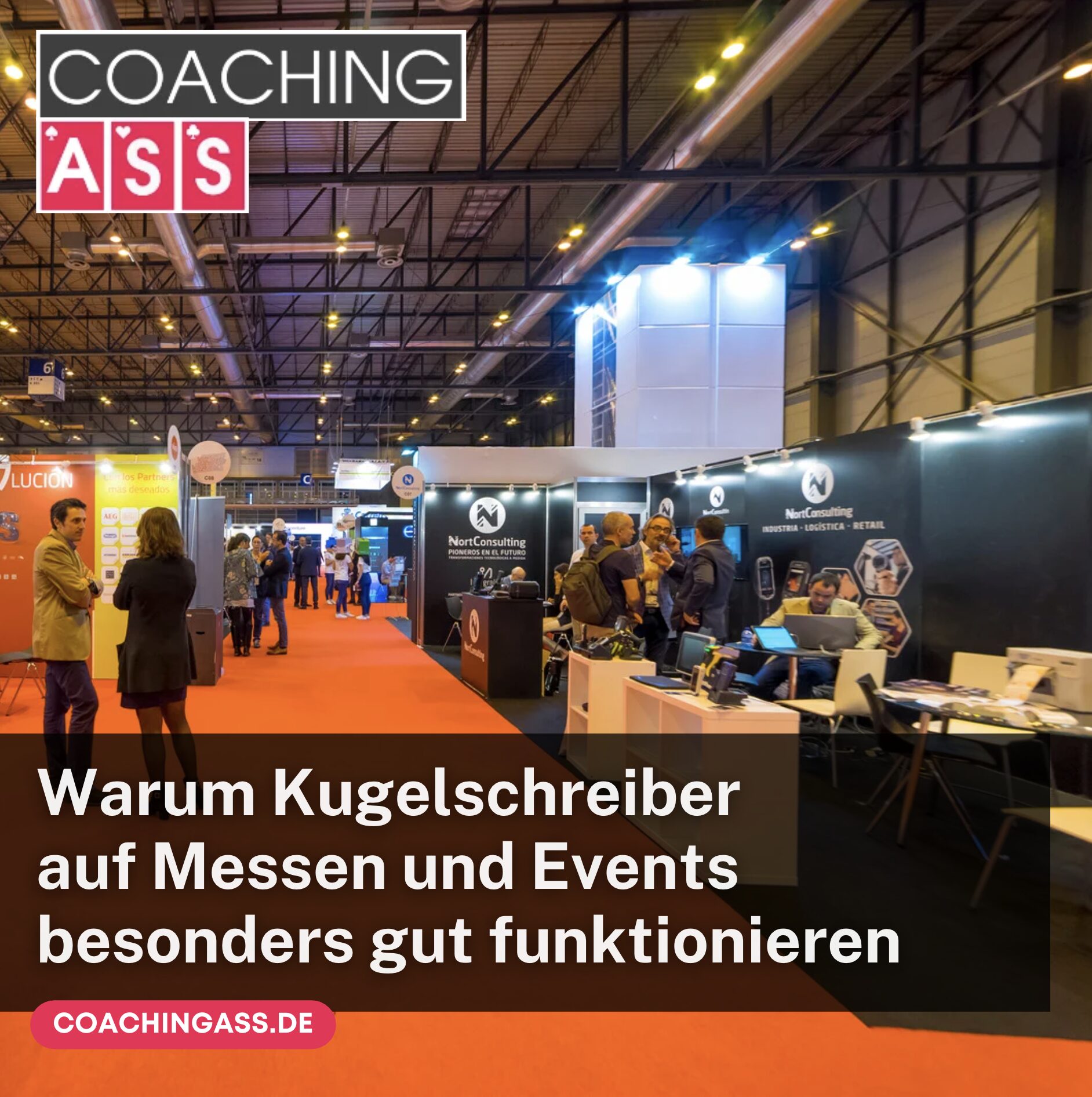 Warum Kugelschreiber auf Messen und Events besonders gut funktionieren