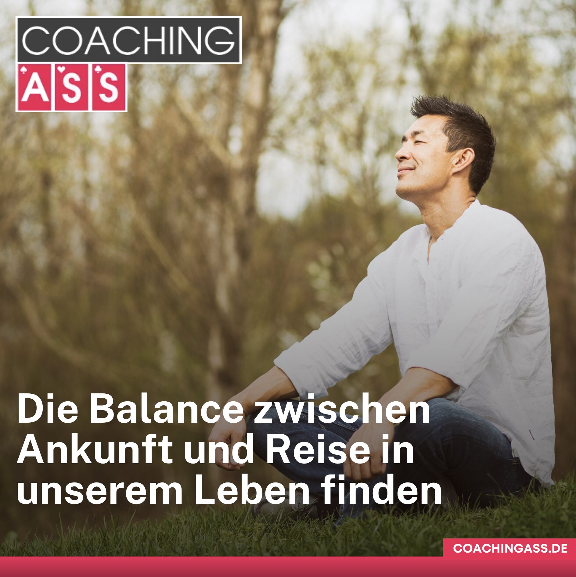 Der Weg ist das Ziel Die Balance zwischen Ankunft und Reise Der Weg ist das Ziel Die Balance zwischen Ankunft und Reise