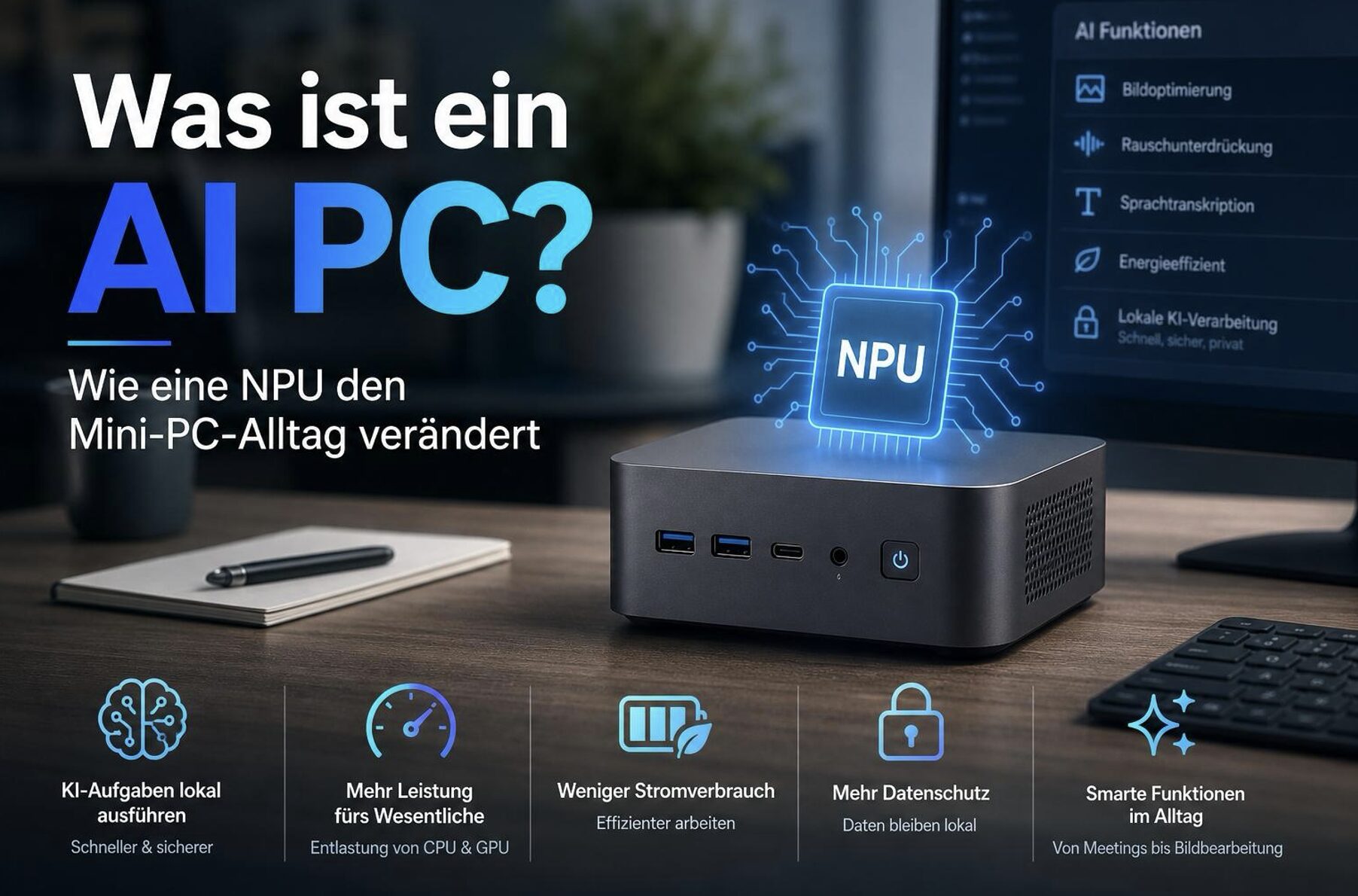Die Rolle der künstlichen Intelligenz in modernen Computern Die Rolle der künstlichen Intelligenz in modernen Computern