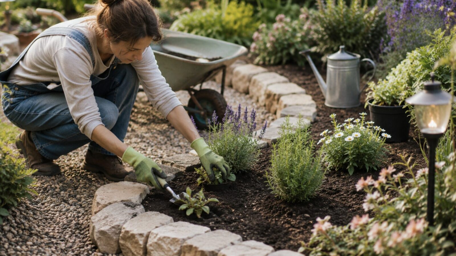 Garten günstig gestalten