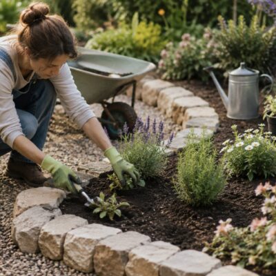Garten günstig gestalten