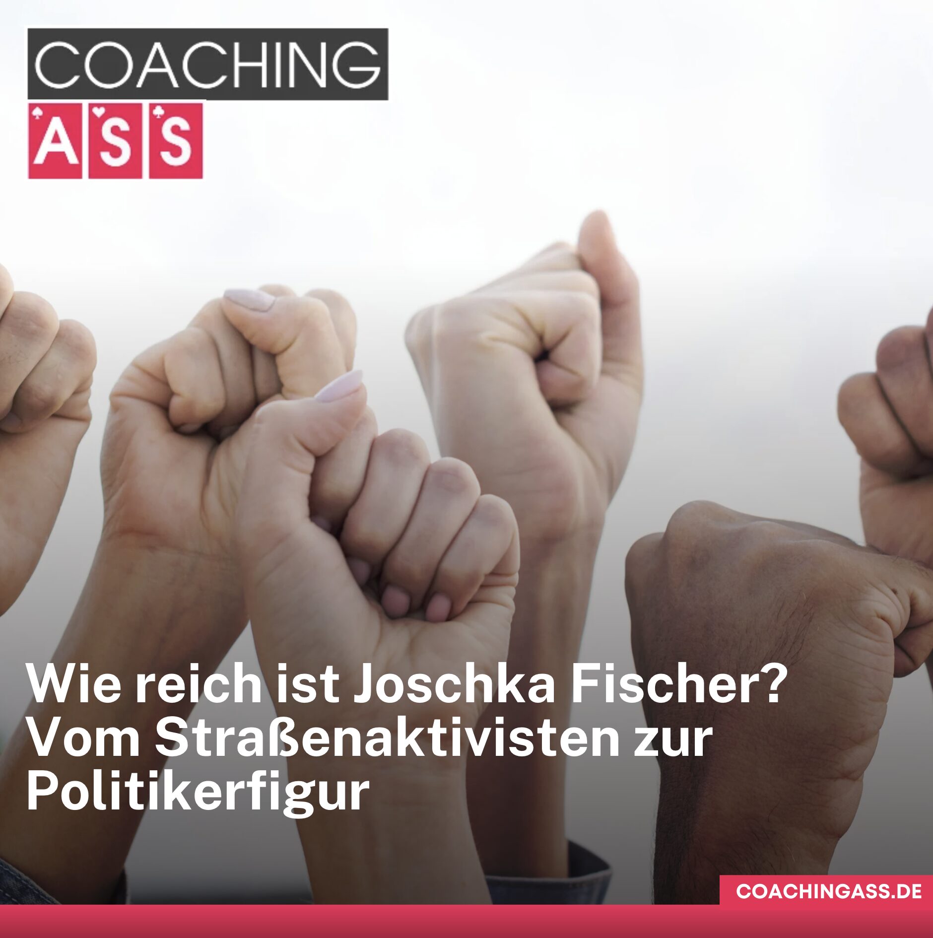 Wie reich ist Joschka Fischer? Straßenaktivisten