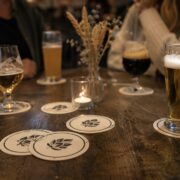 Bierdeckel als Werbeträger