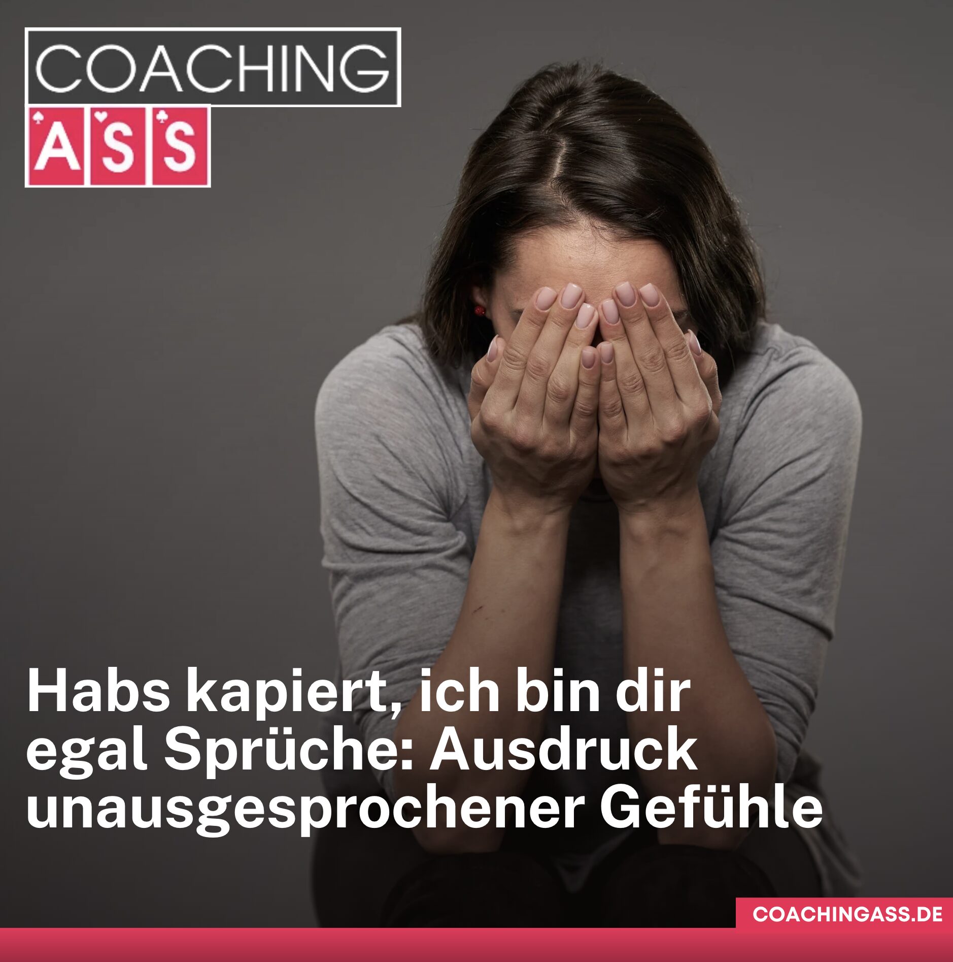 Habs kapiert, ich bin dir egal Sprüche: Ausdruck unausgesprochener Gefühle