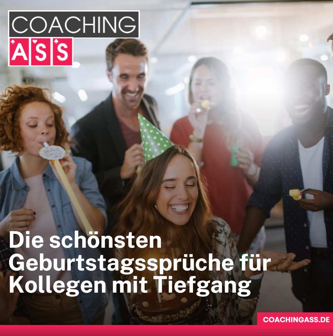 Die schönsten Geburtstagssprüche für Kollegen mit Tiefgang