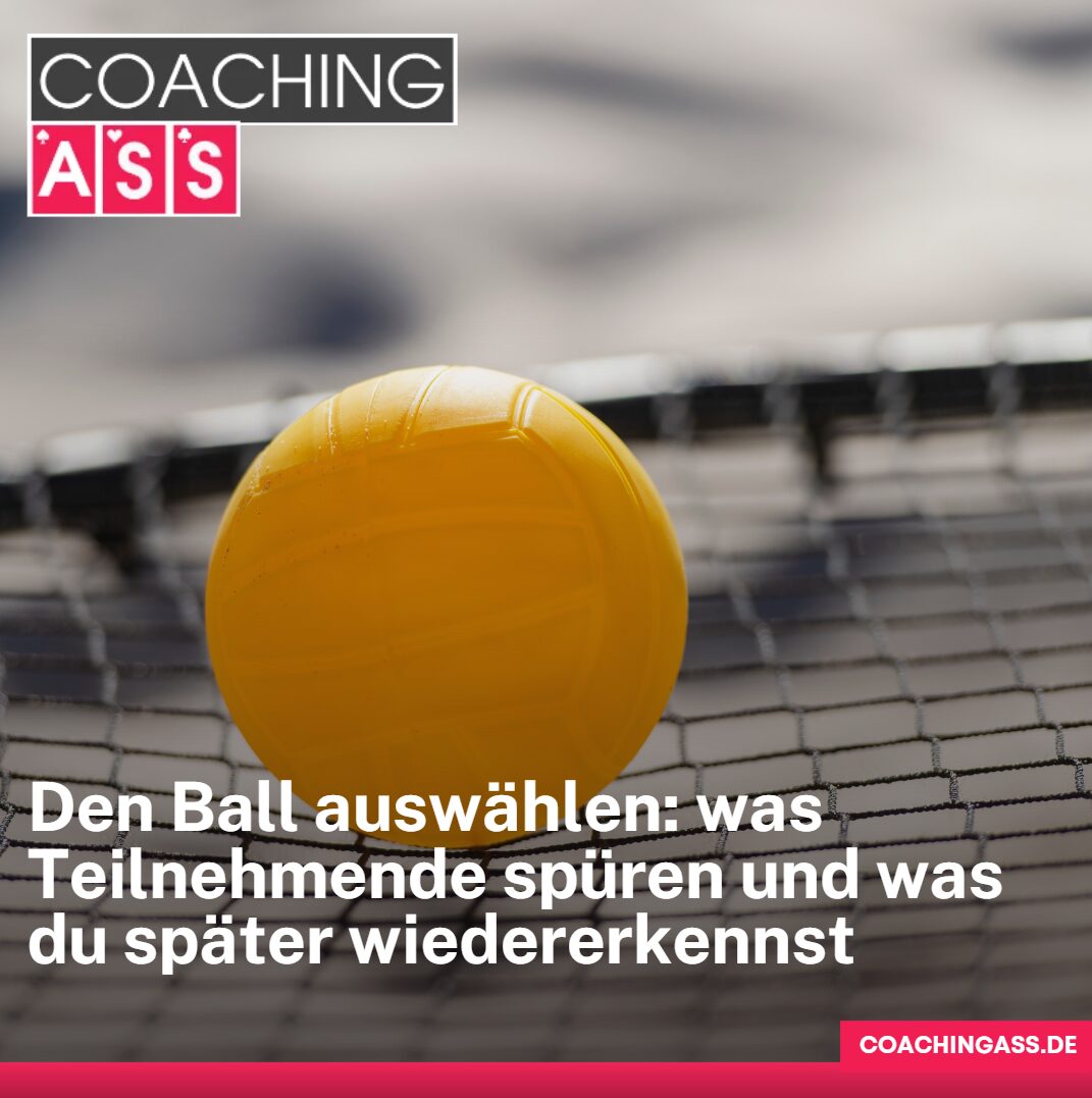 ball auswählen turnier