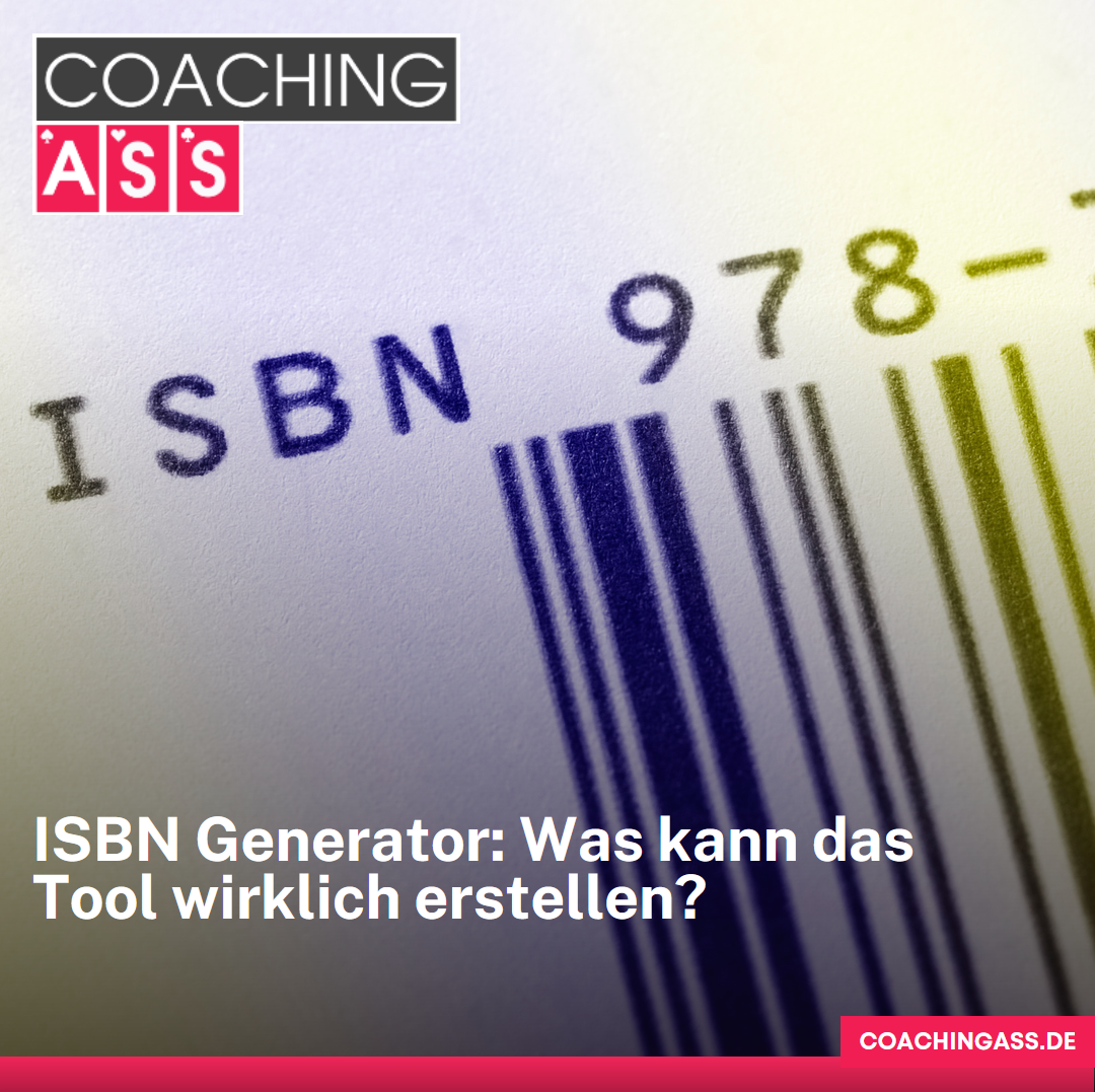 ISBN Generator: Was kann das Tool wirklich erstellen?