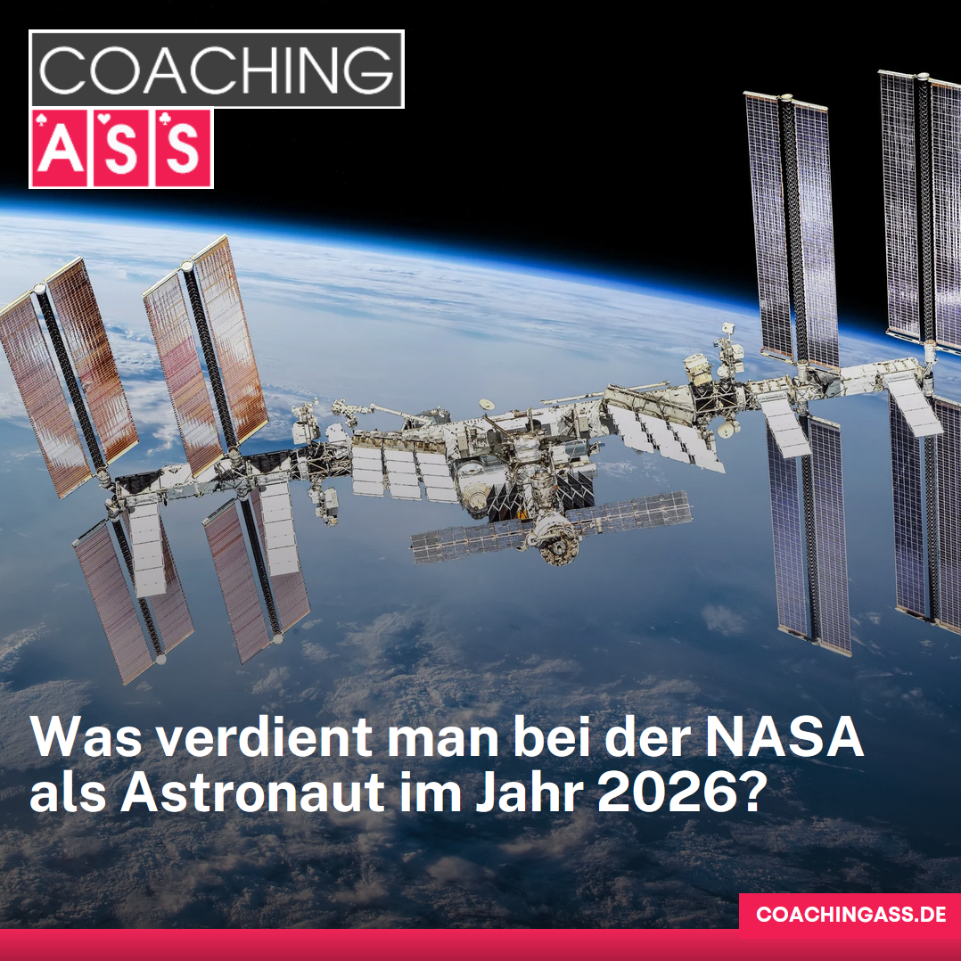 Was verdient man bei der NASA als Astronaut im Jahr 2026?