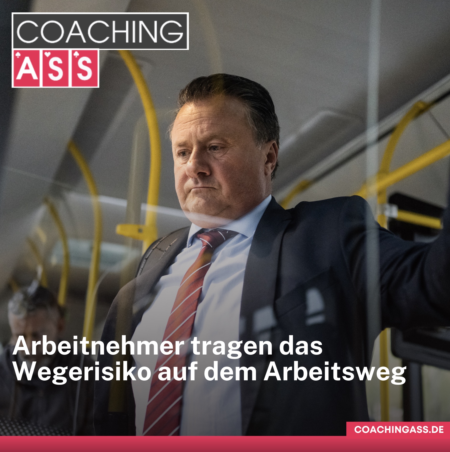 Arbeitnehmer tragen das Wegerisiko auf dem Arbeitsweg